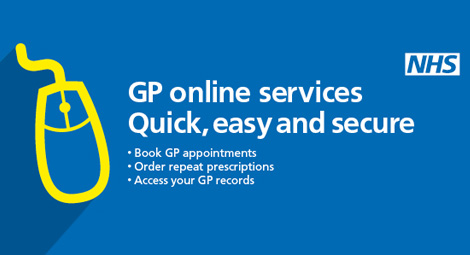 GP Online Services. Quick, easy and secure. Book GP apopintments. Order repeat prescriptions. Access your GP records